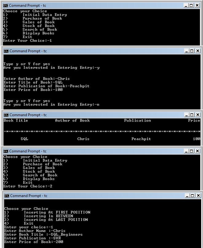 library management system using linked list in c